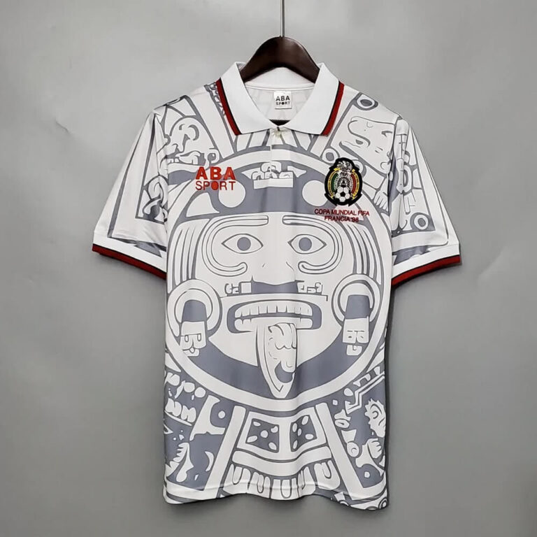 Mexico 1998 World Cup Away Retro Football Jersey Classic Vintage Kit