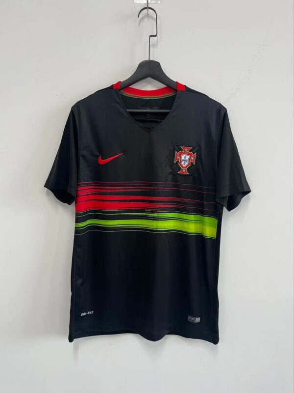 Portugal 2015 Vintage Away Retro Football Jersey - Cristiano Ronaldo