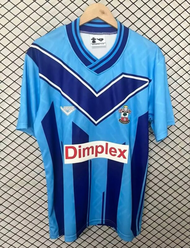 1993-1993 Southampton FC Away Retro Football Jersey