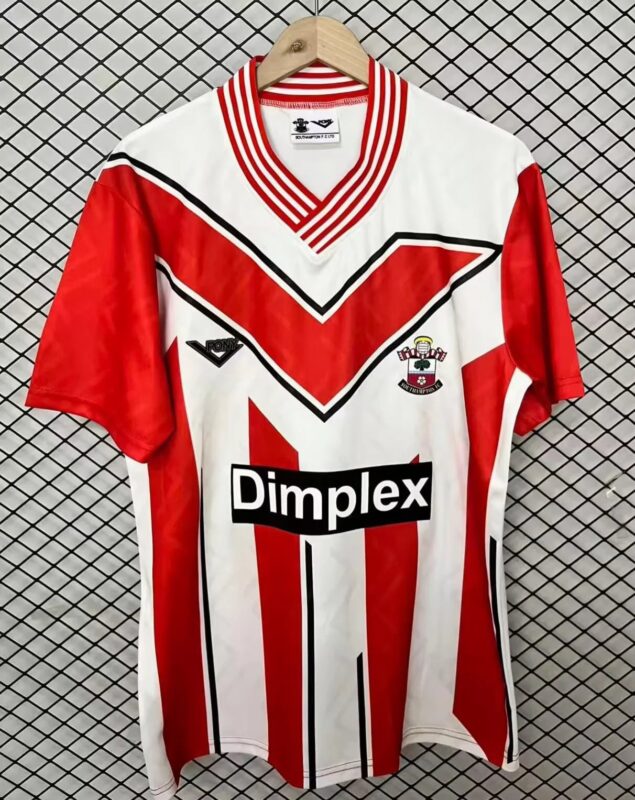 1993-1995 Southampton FC Home Retro Football Jersey