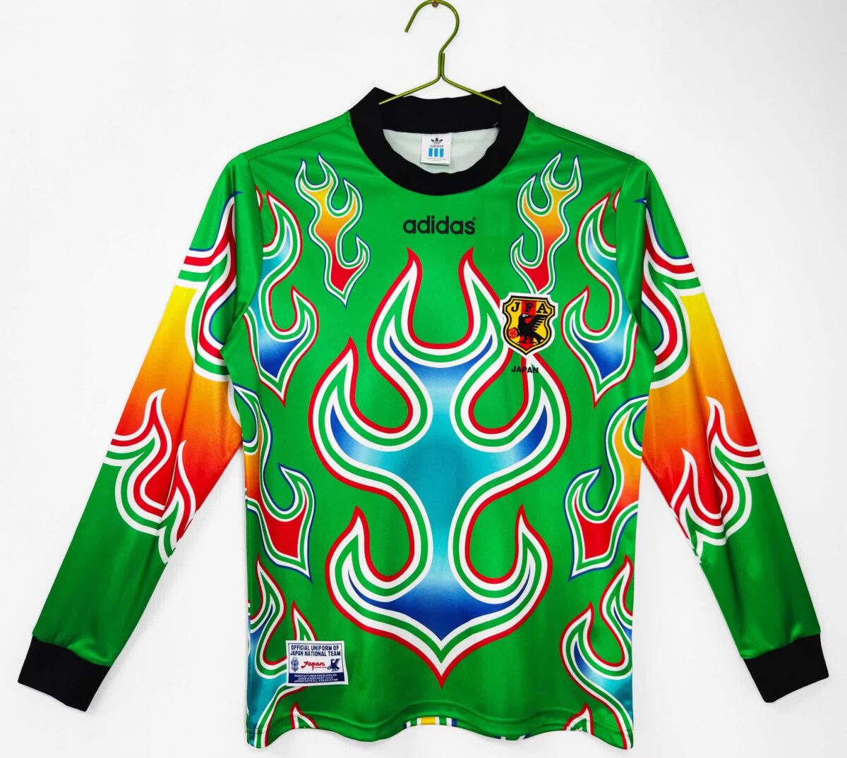 1998-1998 Japan Goalkeeper Long Sleeve Retro Jersey