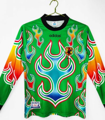1998-1998 Japan Goalkeeper Long Sleeve Retro Jersey