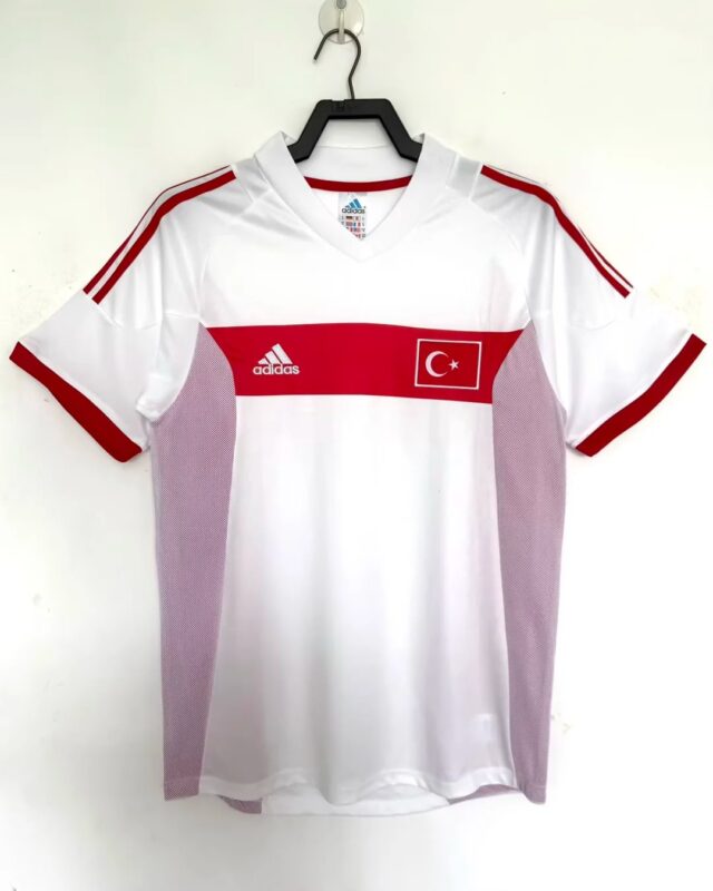 2002-2002 Turkey Alternate Away Retro Football Jersey
