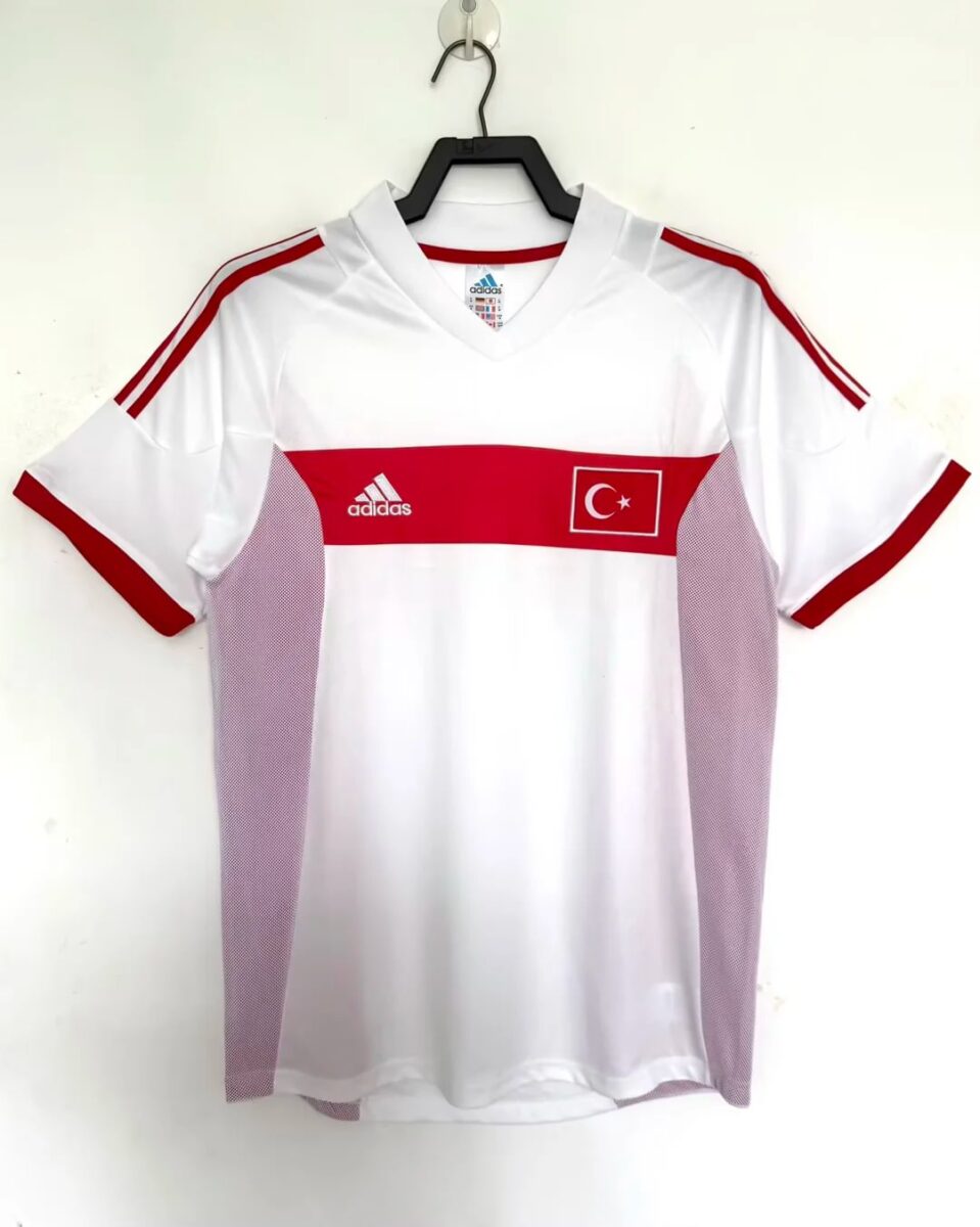 2002-2002 Turkey Alternate Away Retro Football Jersey